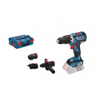 BOSCH GSR 18V-60 FC gręžtuvas - suktuvas SOLO L-Boxx